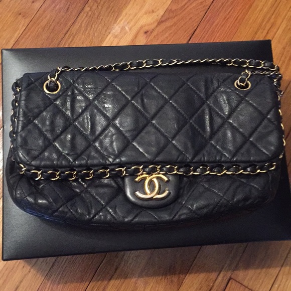 chanel chain flap bag